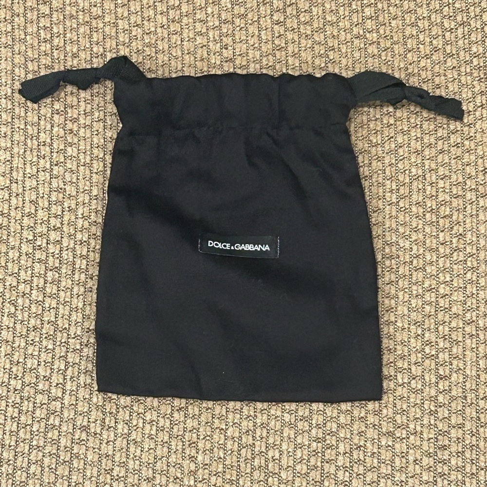 Dolce & Gabbana Black Dustbag Pouch